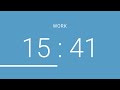 30 / 10  Pomodoro Timer - 2 hours study || No music - Study for dreams - Deep focus - Study timer