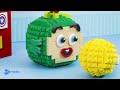 Lego Mukbang Rainbow Food  - Colorful Fest Challenge | Stop Motion & LEGO Food ASMR