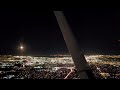 Night Flight Over Denver Colorado