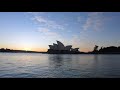 Time lapse sunrise Sydney Australia