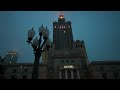 An Evening Walk in Warsaw | Magical Evening Stroll in Poland's Capital [4K HDR]