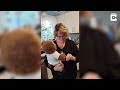 Mom reacts to teddy bear with Husbands voice who passed away **EMOTIONAL**