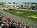 NASCAR Kansas Speedway . opening lap with crash.