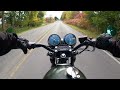1972 Honda CB500 Fall Motorcycle Ride