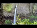 Walk under Ponytail Falls