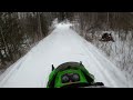 Snowmobiling in Iron Mountain, MI