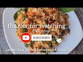 bikin nambah nasi terus|cara mudah membuat sambal tempe kemangi|super enak dan praktis