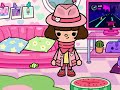 Pink house tour (Toca life By gimiwan)