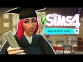 My sim FINALLY Graduated! // Sims 4 High School years