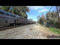 Railfanning @ Davis CA (Ft FRA Car & New Camcorder) 1/28/2024