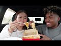 Letting the Person in Front of Us Decide What We Eat!! (JOLLIBEE MUKBANG)