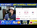 🔴LIVE France vs Japan Play by Play Basketball Game Reaction! 2024 Paris Olympics