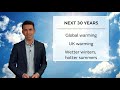 July 2050 weather forecast based on UK Climate Projections