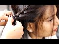 Party Hairstyle | Simple hairstyle | Step by step wedding hairstyle | Beauty parlour course