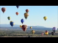 Hot Air Balloon Takeoff from the Balloon Fiesta in Albuquerque, NM