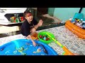 Fishing Game with Vlog Rabbit, Catfish, Majestic Fish, Eel, Frog, Crab