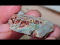 Raw Australian Opal lighting Ridge