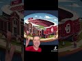 AI making college football stadiums part 1 #cfp #sec #big10 #usc #bama #ou