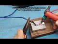 How To Make Mini Welding Machine With 19V Laptop Charger! Spot Welding