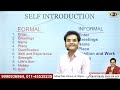 Self Introduction | How To Introduce Yourself | Tell Me About Yourself  By Dharmendra Sir