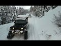 THE #SNOVERLANDER - Jeep Gladiator on Snow Tracks!