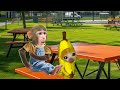 Cake Chase: Banana Cat vs. Apple Cat! 🐱 Baby Banana Cat Compilation | Happy Cat Crying MEME 😿