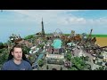 This Theme Park Tycoon 2 Mega Park Is INSANE...