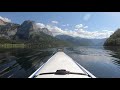 indoor rowing scenery Grundlsee - Lake Grundl - Austria