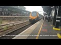 Trains at Wakefield Westgate (28/08/2023)