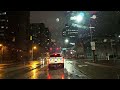 Cleveland, OH - 8k - Downtown Night Drive