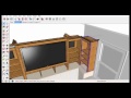 SketchUp - Create a Crown Molding with Follow me Tool