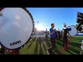 Kearney High School Marching Band 2024-2025 | Football Game #1 Pregame (Tenor Cam)