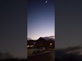 Saw weird lights in the sky above a rich neighborhood.