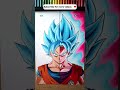 Drawing ✨Goku✨ in 1 hour vs. 10 hours😳(PART-2) #shorts