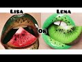 Lisa or Lena💜🎵 #lisa #lena #lisaorlena #lisaandlena #viral #trendingvideo