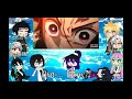 Hashira react to an amv and tanjiro// Part 2// Gacha club