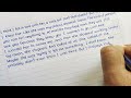 Simple and easy English Handwriting |  Write in good handwriting in English | Handwriting practice