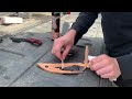 Making a luxury hunting knife (satisfying/relaxing build)