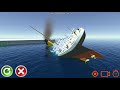 Titanic VS Britannic But Good Graphics - Ship Handling Simulator