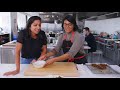 Sohla Makes Red Lentil Zucchini Fritters | From the Test Kitchen | Bon Appétit