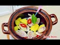 EXTREMELY HOT 🤯 Cooking Miniature Best Korean Grilled Octopus Satay Spicy Recipe 🐙 Sunny Mini Food