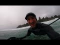 SURFING MASSIVE HISTORIC SWELL ON VANCOUVER ISLAND, CANADA (RAW POV)