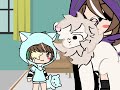 Kaida Gets a pet lion//