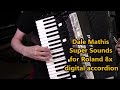 Roland Accordion  16 songs from 1970s (46 minutes of memories)