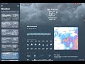Ultra Realistic Weather App With Sound! 4k 60 FPS
