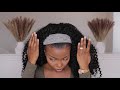 $35 DIY CROCHET HEADBAND WIG| UNDER 30 MIN INSTALL