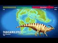 EVOLUTION OF LIFE .Timeline + Animated prehistoric world map