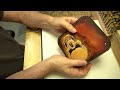 Making a Tooled Wallet - Biker/Trucker Skull Wallet with 3D Embossing