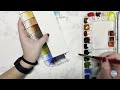 NEW Watercolor Palette Update! | palette setup, swatches, and thoughts