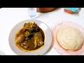 how to prepare delicious black soup 😋🍲#nigeriablacksoup #Augustbabe